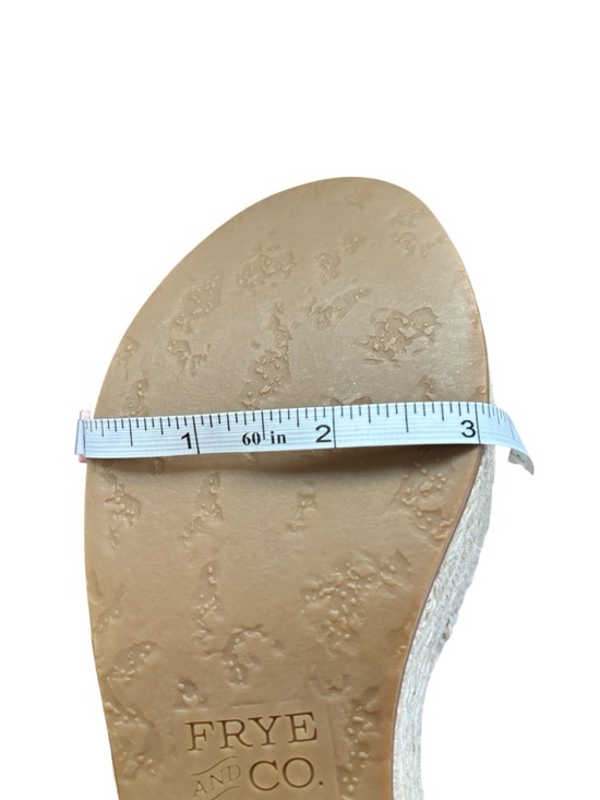 NWT Frye and Co Amber Espadrille Wedge Frye in Black Sz 5.5 Platform Boho - Picture 11 of 14